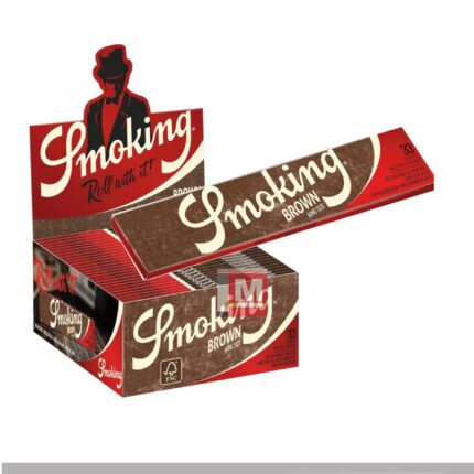 Cartine Smoking Brown King Size Slim – Lunghe Non Sbiancate