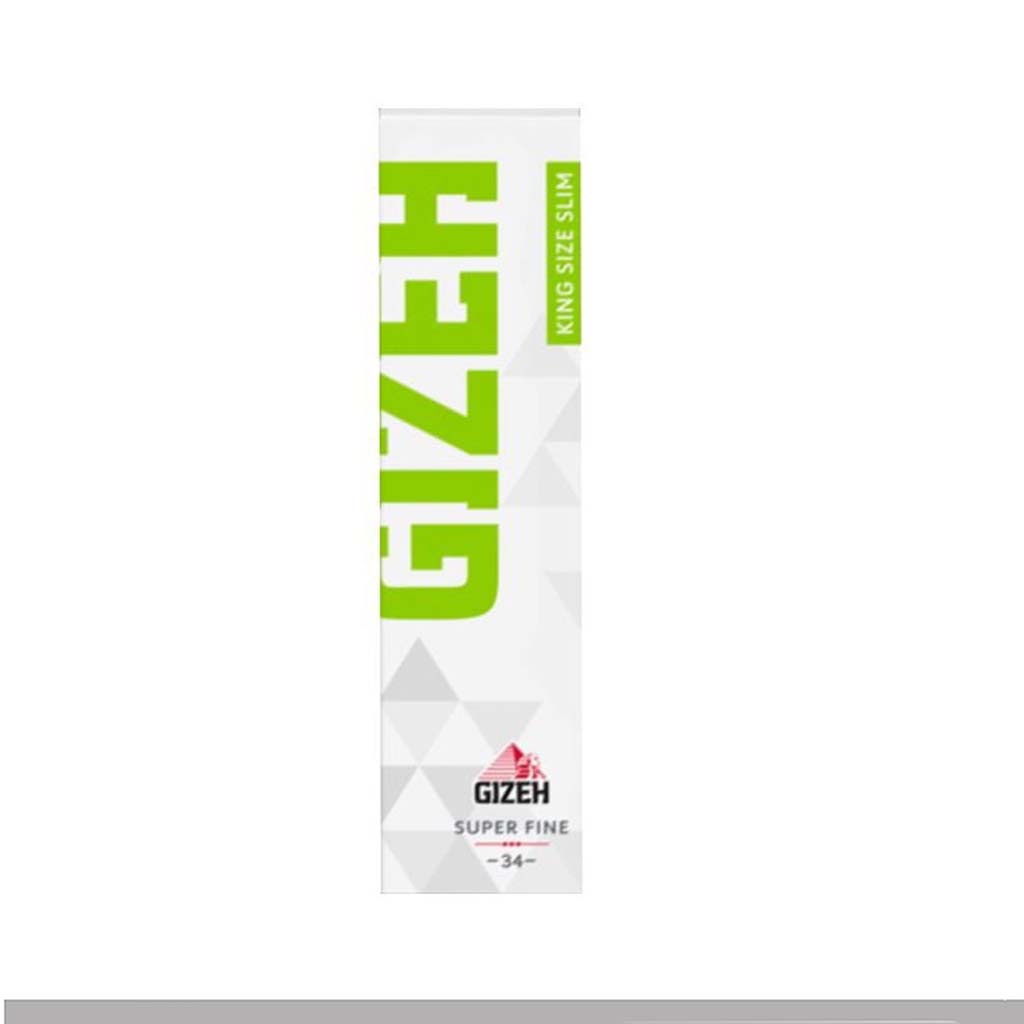 Gizeh Super Fine King Size Slim magnetiche 50 libretti cartine lunghe