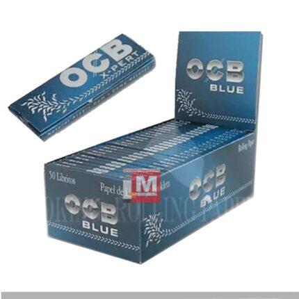Cartine OCB X-Pert Blu Corte – Singole Blue Ultra Sottili 50 Libretti