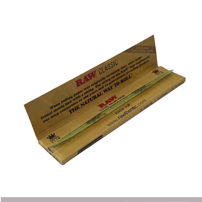 Cartine RAW Classic King Size Slim Naturali