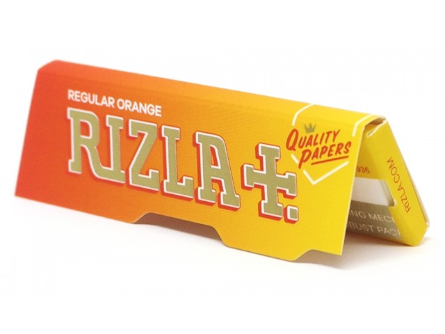 Cartine Rizla Orange Corte – Regular Color Arancia