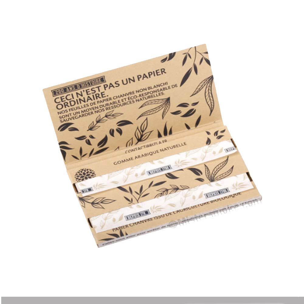 Cartine Rizla Natura Corte Doppie – 100% Canapa Biologica 25 Libretti