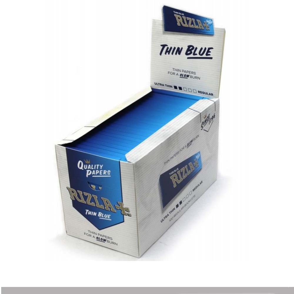 Cartine Rizla Blu Corte Regular 35x70 Tipo B 100 Libretti