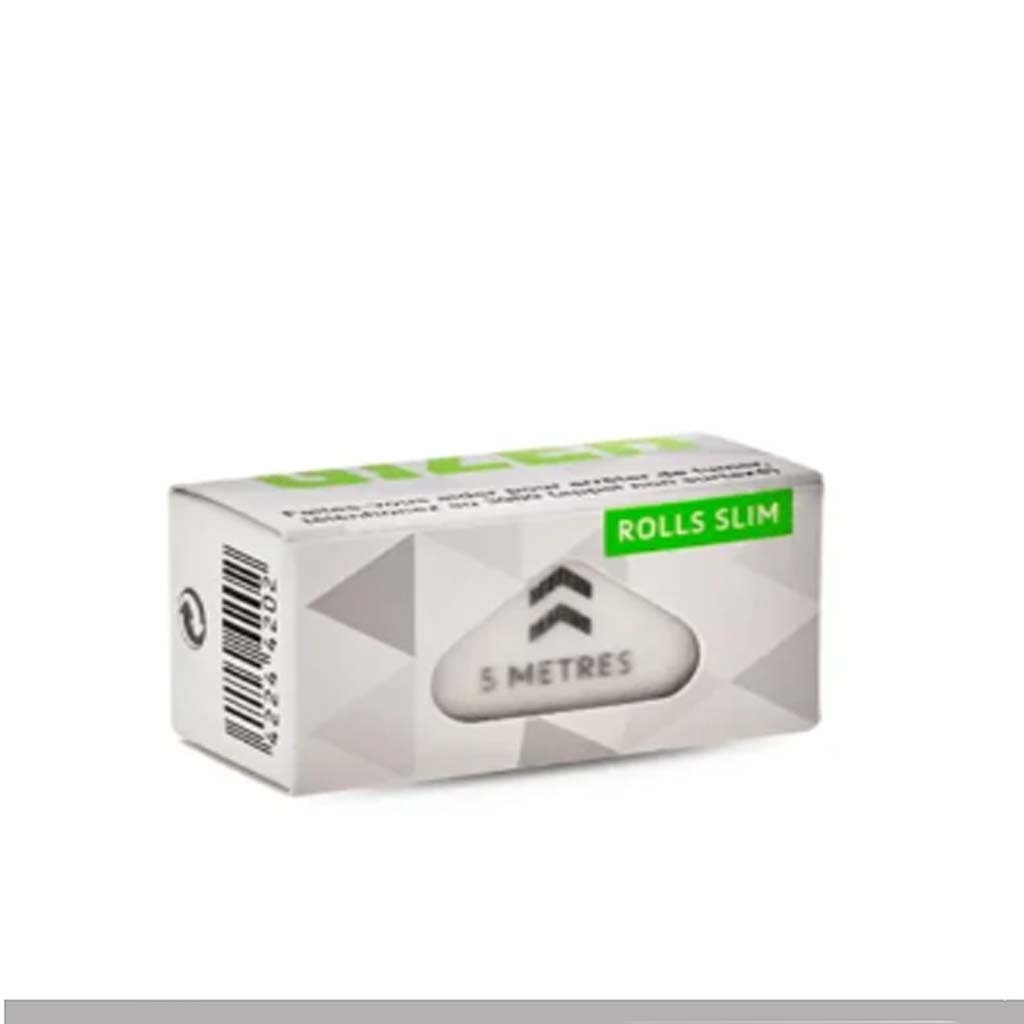 Gizeh Rolls Hyper Fine Slim 5 metri 20 rotolini cartine in rotolo
