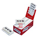 Cartine OCB Double White Corte Doppie confezione da 25 libretti carta bianca regular