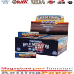 Filtri carta Elements tips slim perforated 50 blocchetti