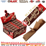 Filtri Smoking Brown Slim Tips – 50 Blocchetti Marroni