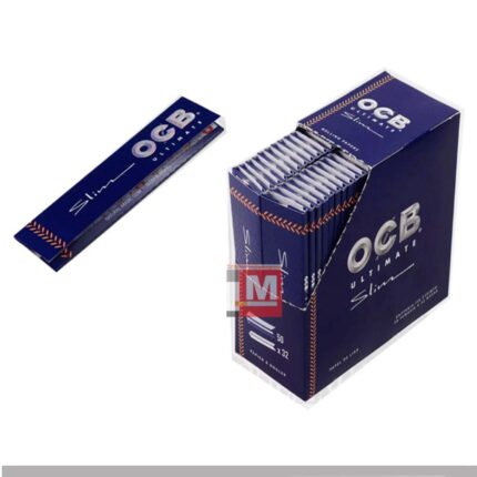 Cartine OCB Ultimate King Size Slim Ultra Sottili confezione da 50 libretti formato lungo