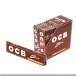 Cartine OCB Virgin Brown King Size Slim senza cloro confezione da 50 libretti