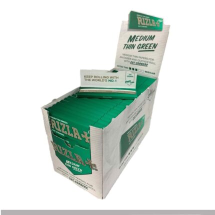Cartine Rizla Green – Verde Corta Singole Regular 100 Libretti