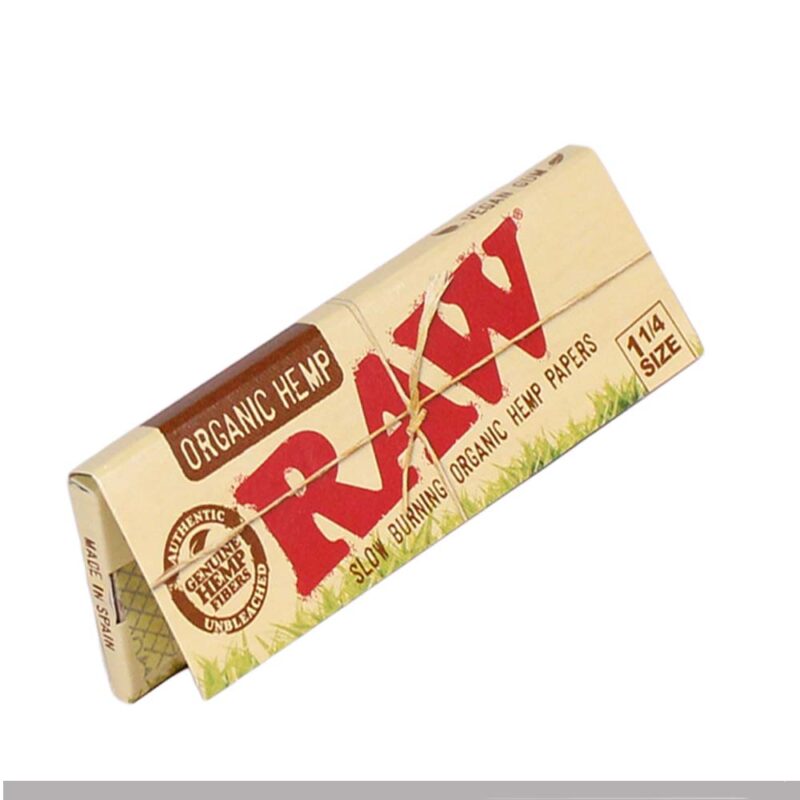 Cartine RAW Organic Hemp 1 1/4 Corte