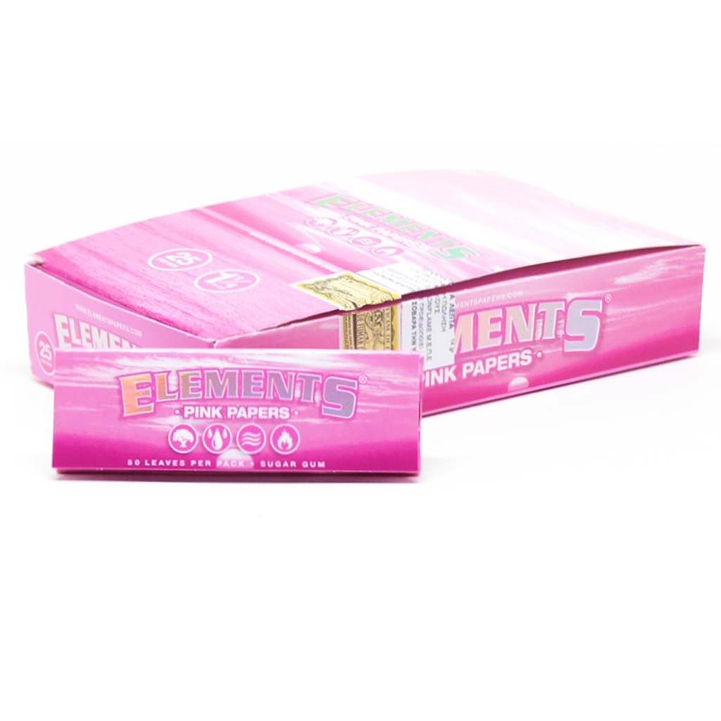 Cartine Elements Rosa – Medium 1¼ Pink Edition