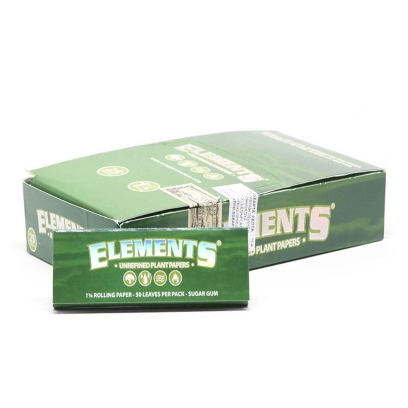 Elements Cartine Green Medium 1¼ Verdi