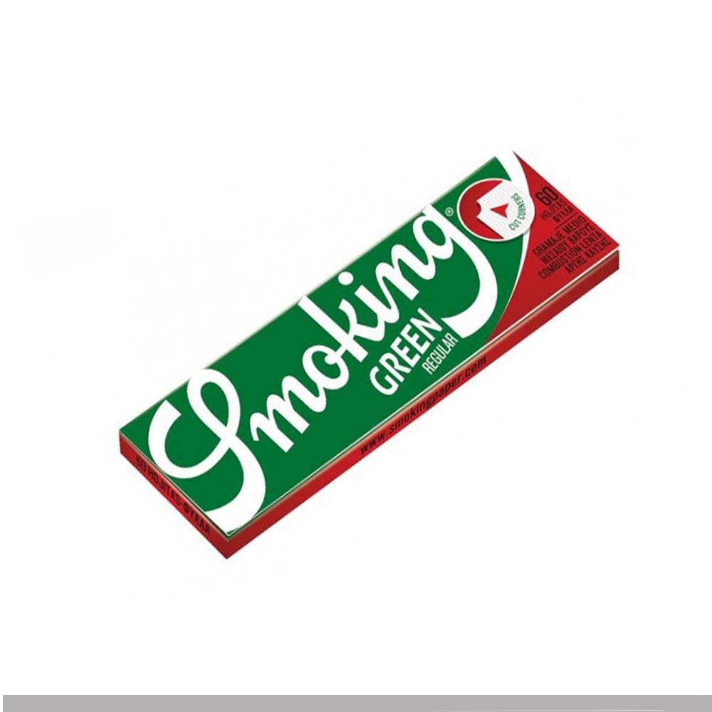 Cartine Smoking Green Corte