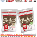 Filtri Smoking Brown Slim 6mm – 10 x 120 Filtrini Marroni