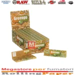 Cartine Greengo Classic Corte Extra Sottili Non Sbiancati Regular Da 50 LIBRETTI