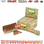Scatola 24 libretti Greengo king size con tips non sbiancate
