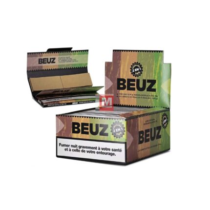 Beuz Cartine King Size Brown Lunghe + Filtri in Carta – 24 Libretti