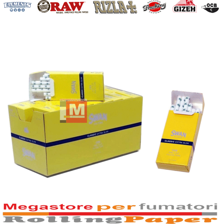 Filtri Swan Extra Slim Classic 5.7mm Giallo