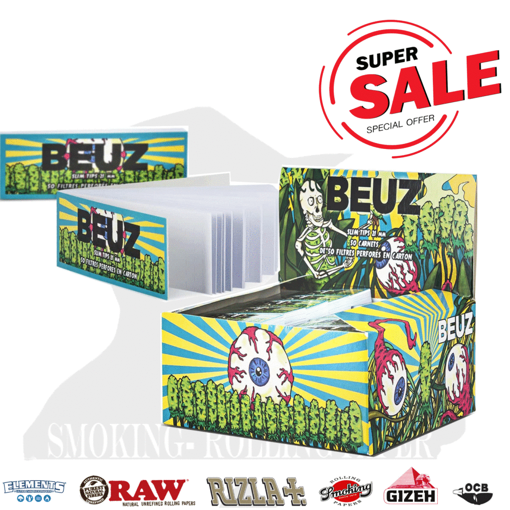 Filtri Beuz Monsters City slim sbiancati 50 blocchetti cartoncino