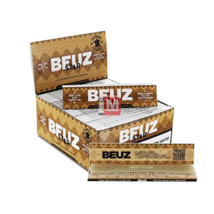 Cartine Beuz Star King Size slim Lunghe Rolling paper Total 50 Libretti