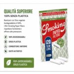 Smoking Filtri Paper Slim Lunghi in Carta 6 x 22mm