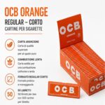 Cartine OCB Arancioni Corte Orange – Singole