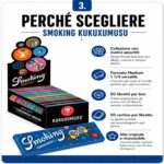 Cartine Smoking Kukuxumusu 1 1/4 Medium 78mm