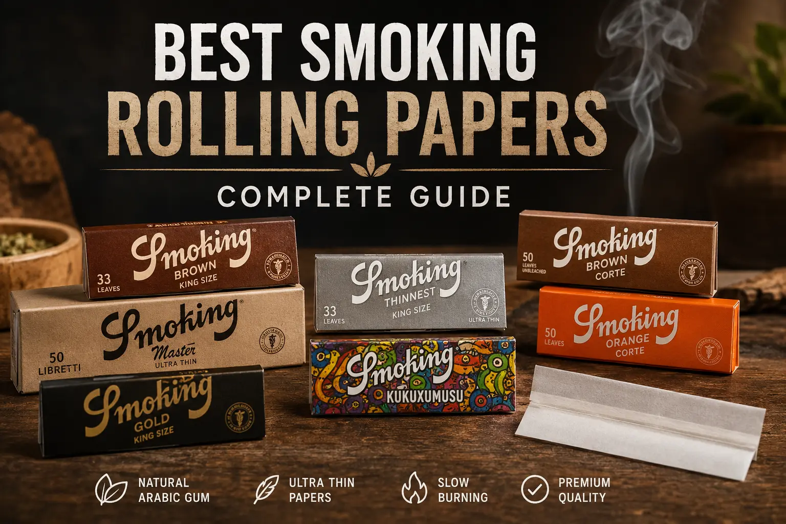 Best Smoking Rolling Papers in Italy