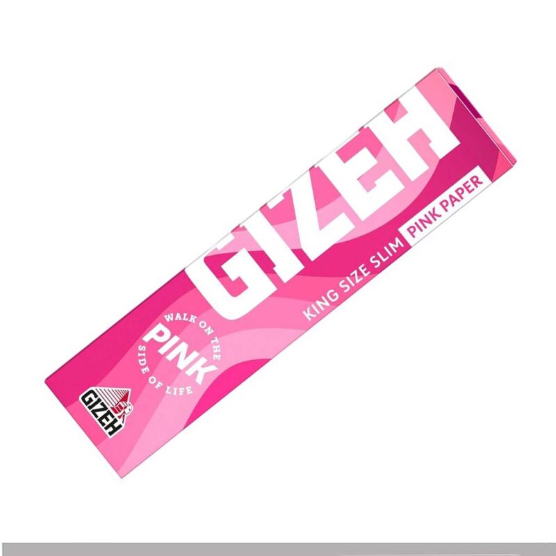 Gizeh Pink Extra Fine King Size Slim 50 libretti cartine lunghe