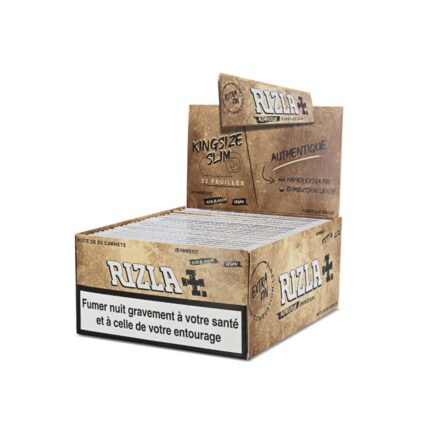 Cartine Rizla Authentic King Size Slim Ultra Sottili 50 Libretti