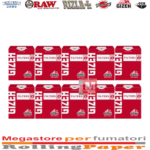 Gizeh Rot Regular Eindrehfilter 8mm mit Spender Packung 10 Boxen