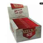 Rizla Rot King Size Slim Longpapers Box 50 Heftchen
