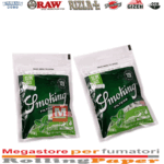 Smoking Menthol Slim Eindrehfilter 6mm Packung 10 Beutel