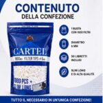 Filtri Cartel Classic Slim 6mm 1000 Filtrini 2