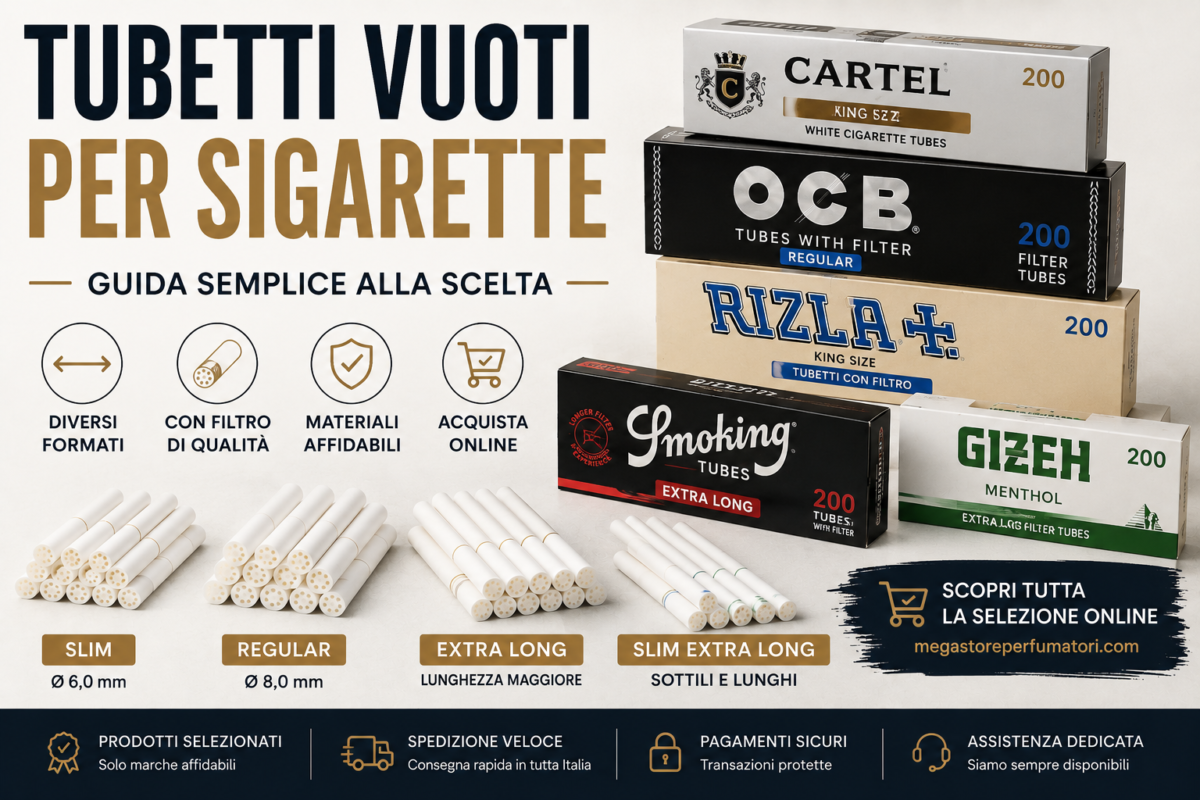 Tubetti Vuoti per Sigarette
