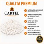 Filtri Cartel Lungo Super Slim 5,3mm 22mm Size Long – 30 Bustine da 100 Filtrini 2