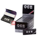 OCB Premium 1 1/4 Medium Zigarettenpapier mit Filter Tips Box 24 Heftchen