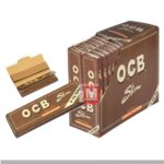 OCB Virgin King Size Slim Longpapers mit Filter Tips Box 32 Heftchen
