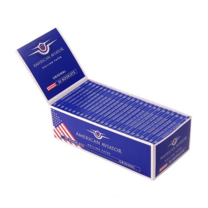 American Aviator Original Regular Zigarettenpapier Box 50 Heftchen