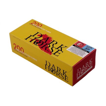 Tubetti Dark Horse King Size Filter Tubes Extra Long Filter 24 mm 5 Box