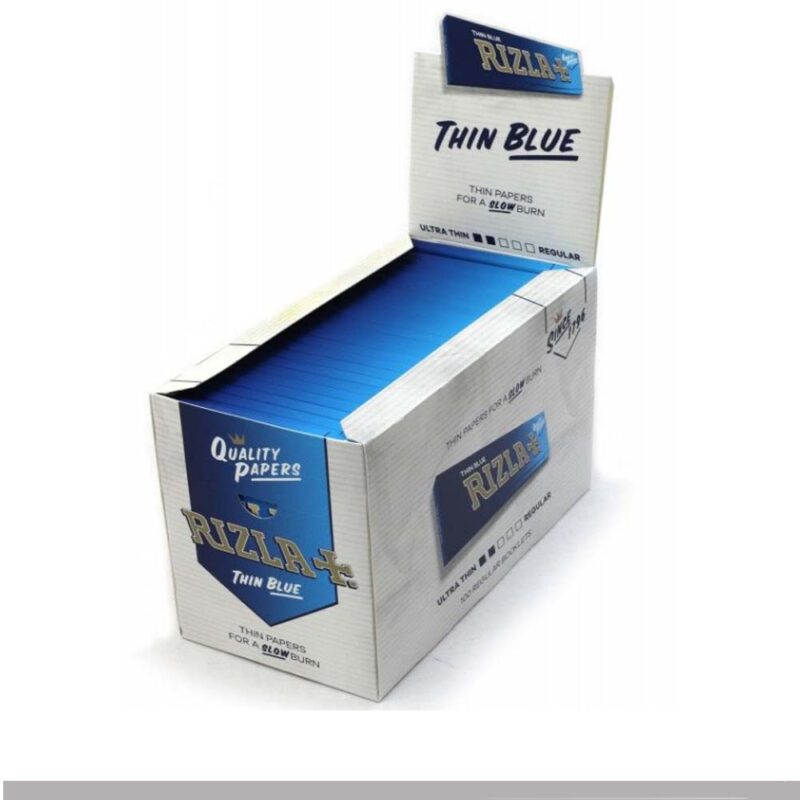 Rizla Blau Regular Zigarettenpapier Großbox 100 Heftchen