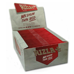 Rizla Rouge King Size Slim Feuilles à rouler Red boîte présentoir de 50 carnets rouge