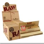 RAW Classic King Size Slim Longpapers mit Filter Tips Box 24 Heftchen