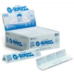 G-Rollz Blau King Size Slim Longpapers Box 50 Heftchen
