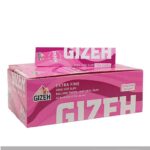 Gizeh Rosa Extra Fine King Size Slim Longpapers Box 50 Heftchen