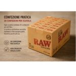Filtri RAW Ultra Slim 5,7mm – 20 Bustine da 120 Filtri (Totale 2400 Filtri Originali)