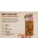 Filtri RAW Ultra Slim 5,7mm – 20 Bustine da 120 Filtri (Totale 2400 Filtri Originali)