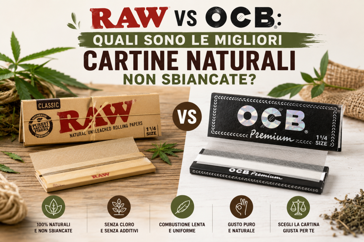 confronto cartine RAW o OCB.