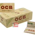 OCB Bio-Hanf Regular Zigarettenpapier Box Doppelfenster 25 Heftchen